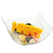 PP/PS Plastic Disk Disposable Saucer Special Design Dish 2.6 Oz